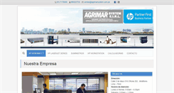 Desktop Screenshot of agrimarsystem.com.pe